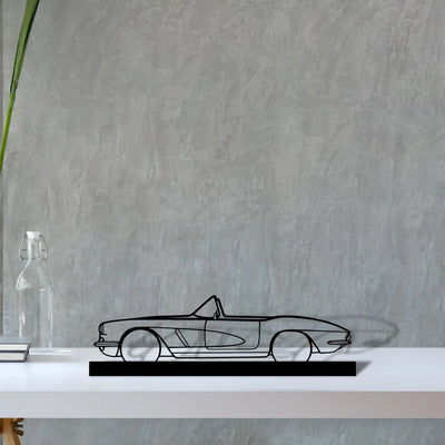 c1-1962 Silhouette Metal Art Stand - Tinvibe