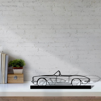 c1-1962 Silhouette Metal Art Stand - Tinvibe