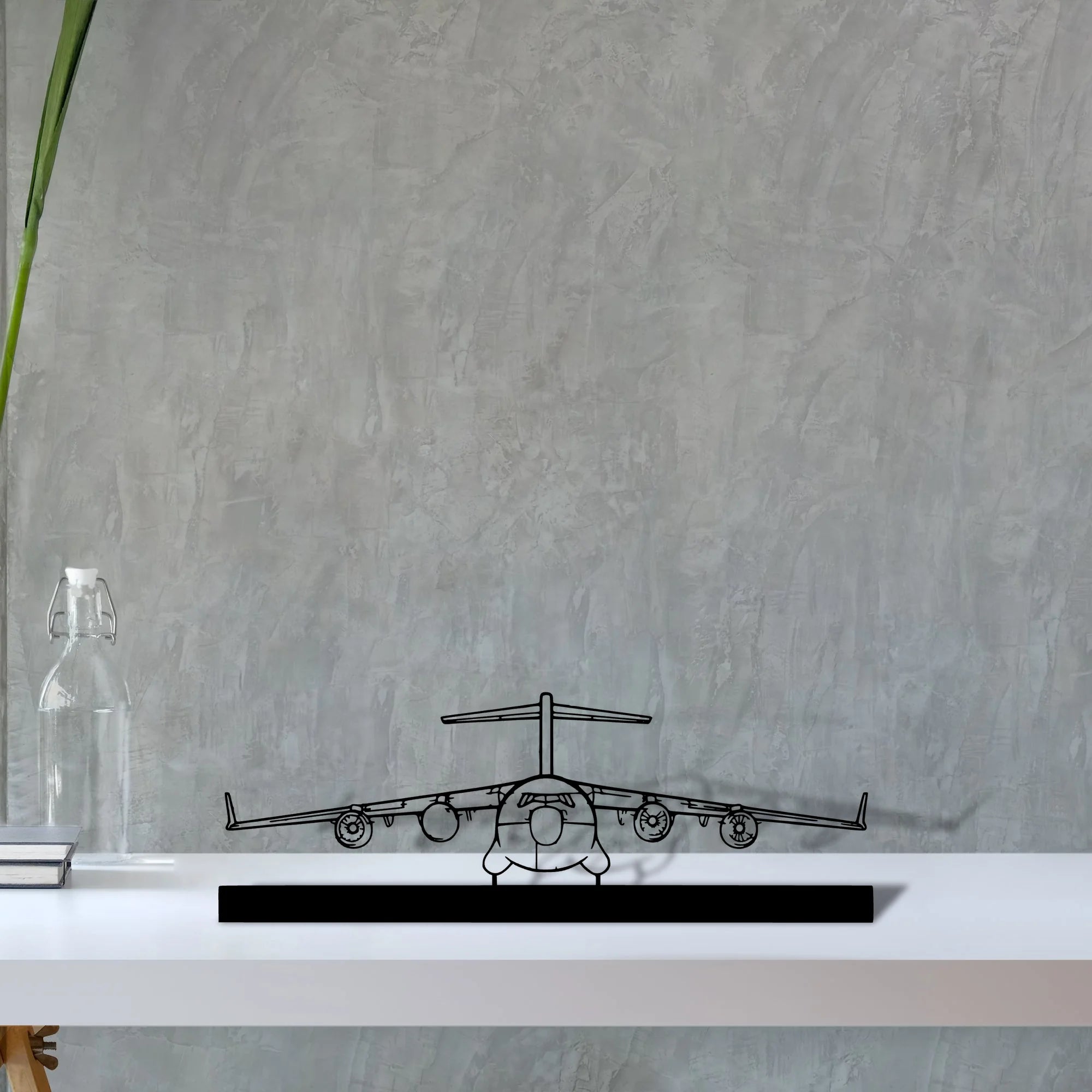 c17 Silhouette Metal Art Stand - Tinvibe