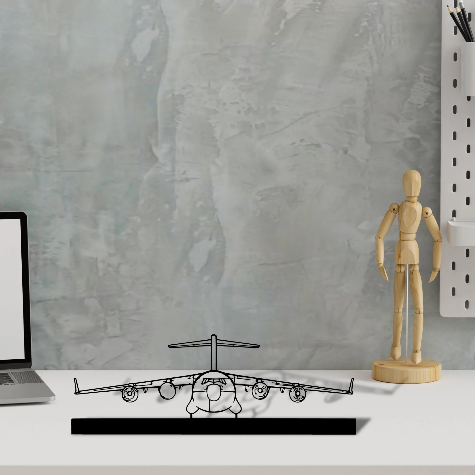 c17 Silhouette Metal Art Stand - Tinvibe
