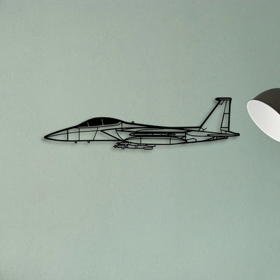 C182 Classic Aircraft Silhouette Metal Wall Art - Tinvibe