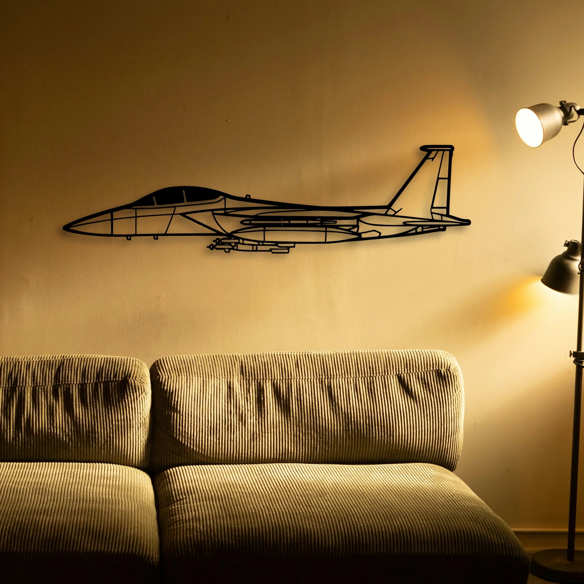 C182 Classic Aircraft Silhouette Metal Wall Art - Tinvibe