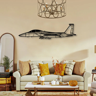 C182 Classic Aircraft Silhouette Metal Wall Art - Tinvibe
