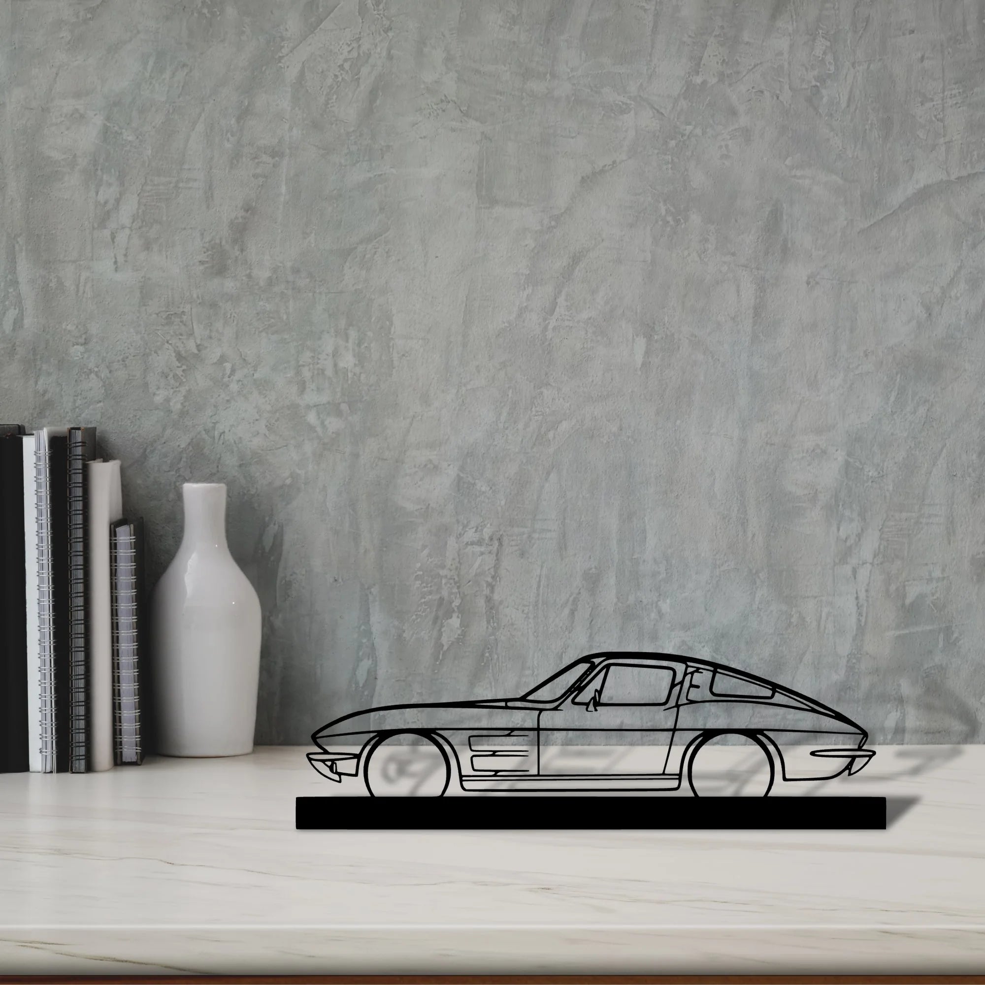 c2-1963 Silhouette Metal Art Stand - Tinvibe