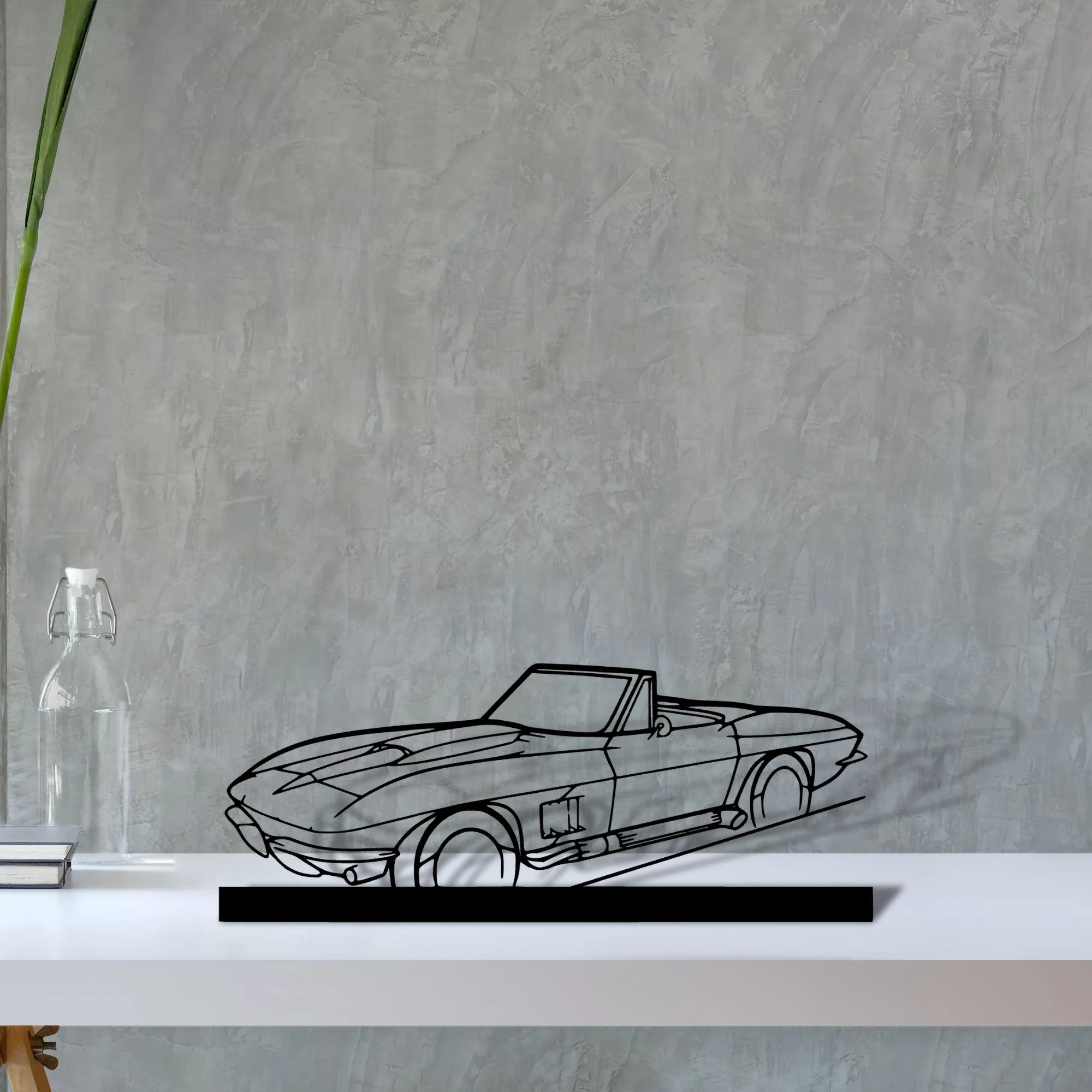 c2 Silhouette Metal Art Stand - Tinvibe