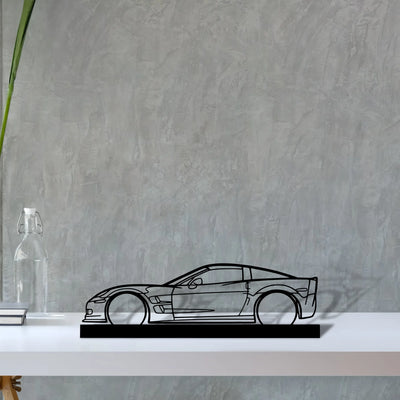 c6-zr1 Silhouette Metal Art Stand - Tinvibe