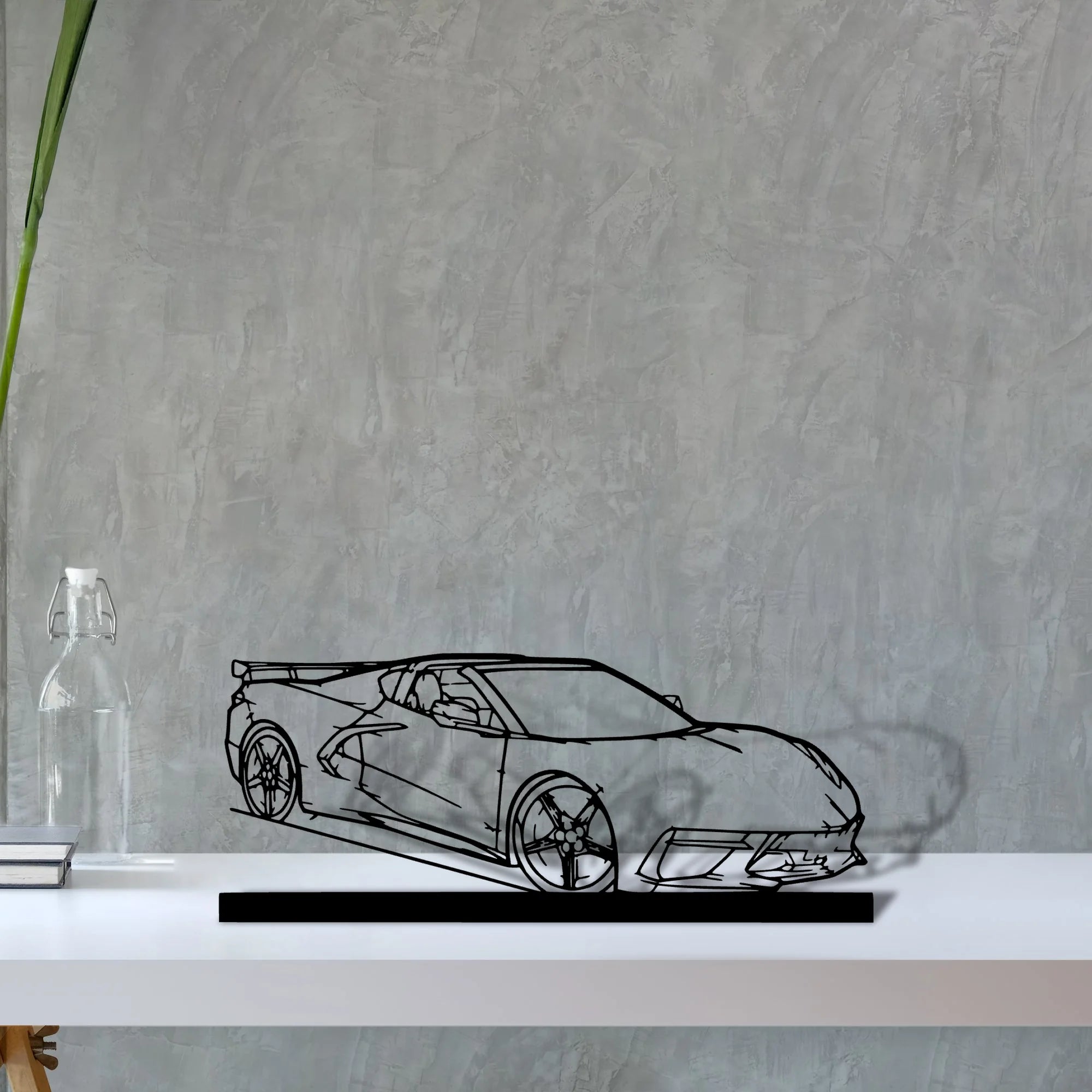 c8-htc-2 Silhouette Metal Art Stand - Tinvibe