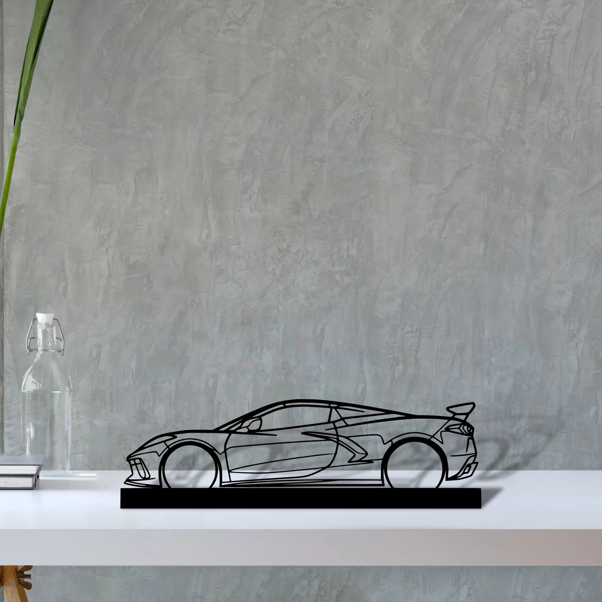 c8-htc Silhouette Metal Art Stand - Tinvibe