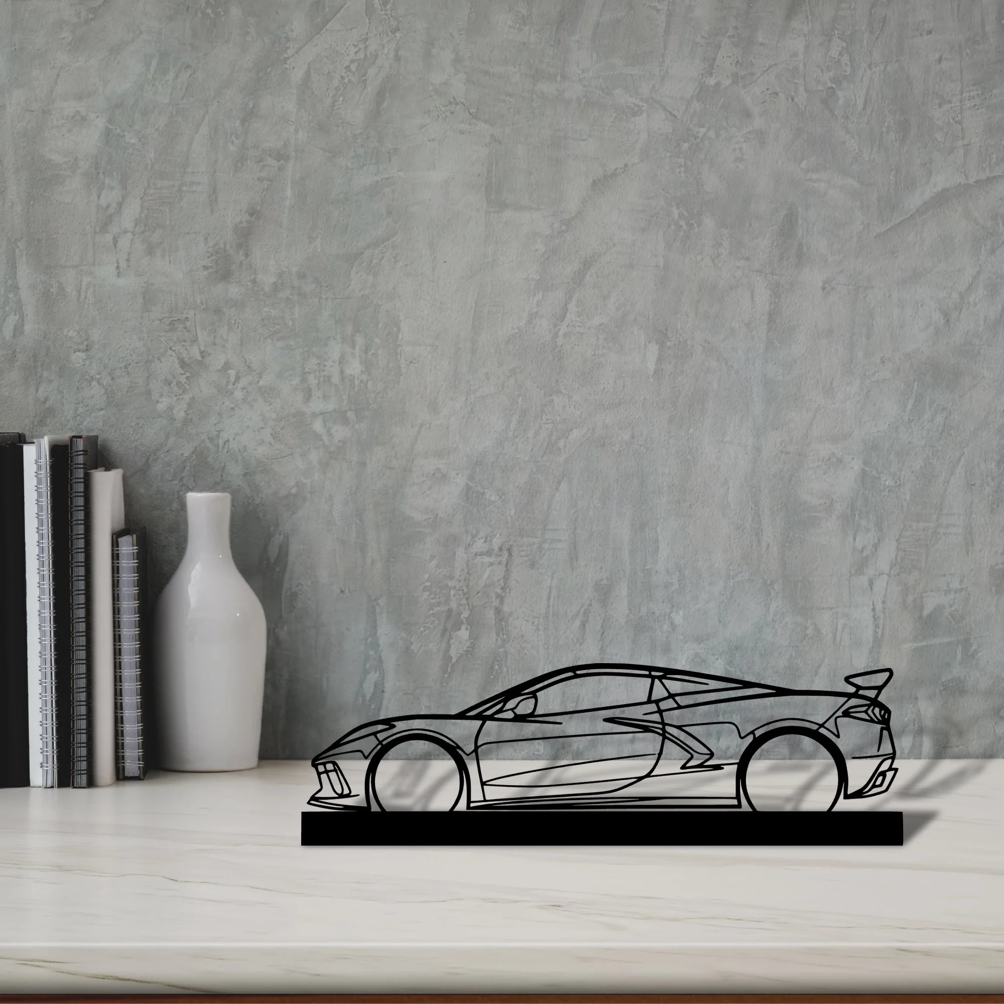 c8-htc Silhouette Metal Art Stand - Tinvibe