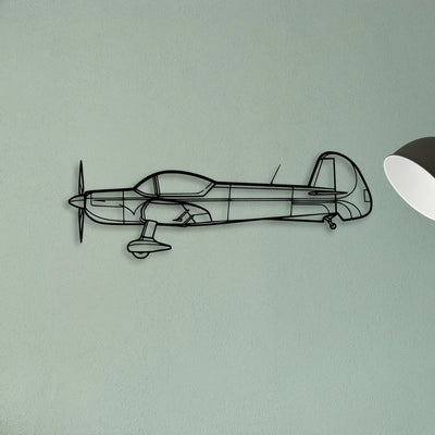 Cap 10 2006 Classic Aircraft Silhouette Metal Wall Art - Tinvibe