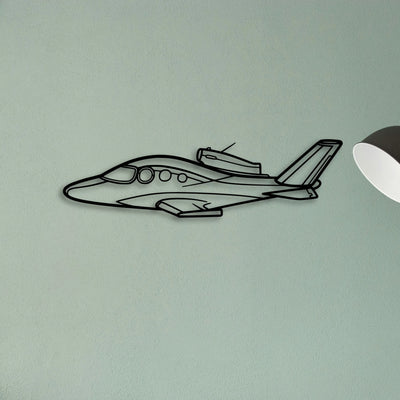 Cirrus SF30 Classic Aircraft Silhouette Metal Wall Art - Tinvibe
