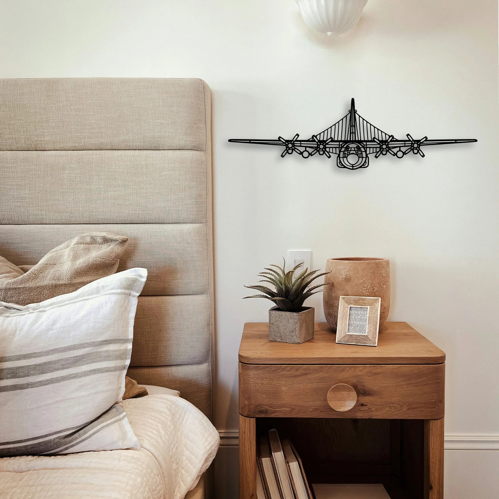 Citabria 3 Classic Aircraft Silhouette Metal Wall Art - Tinvibe