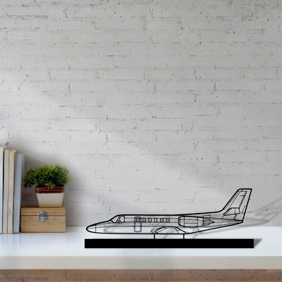citation-ii-2 Silhouette Metal Art Stand - Tinvibe