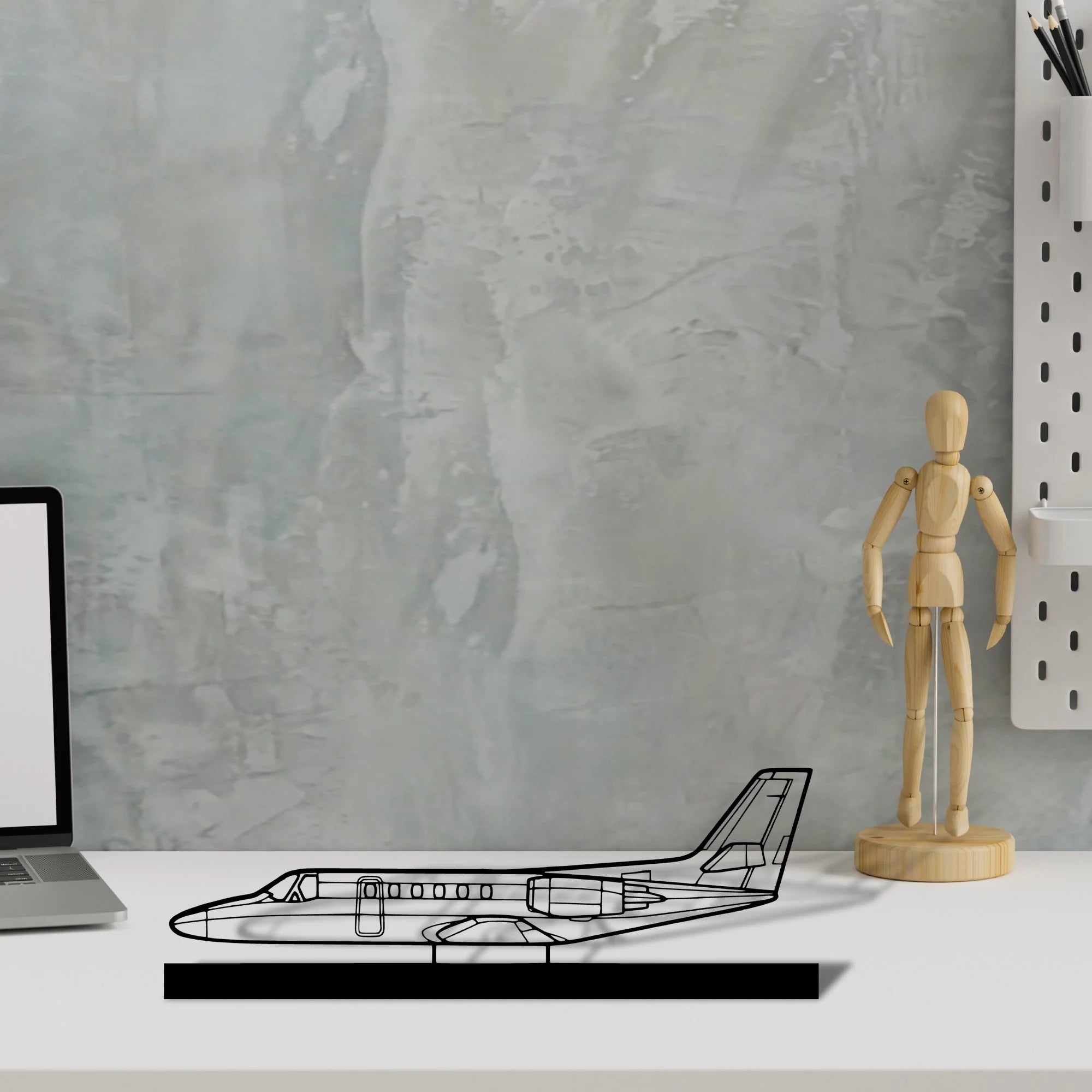 citation-ii-2 Silhouette Metal Art Stand - Tinvibe