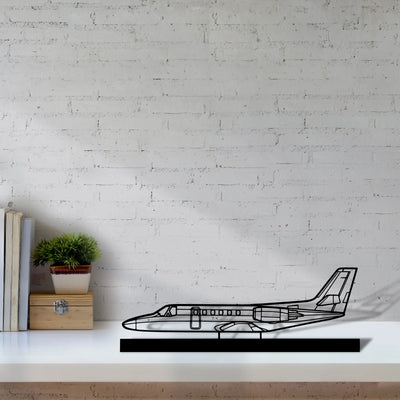 citation-ii Silhouette Metal Art Stand - Tinvibe