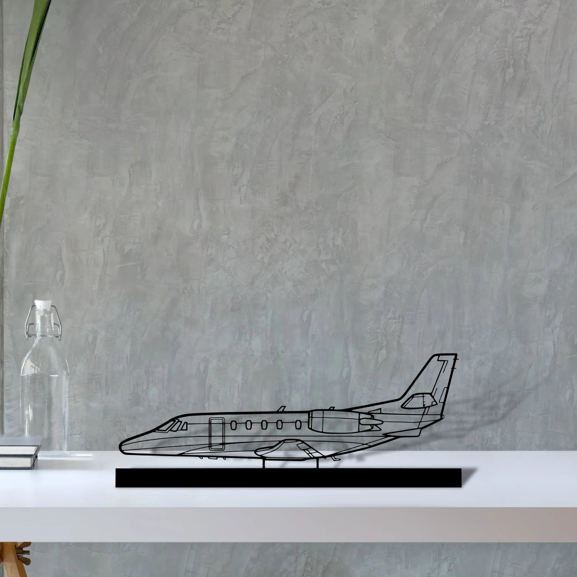 citation-xls-2 Silhouette Metal Art Stand - Tinvibe