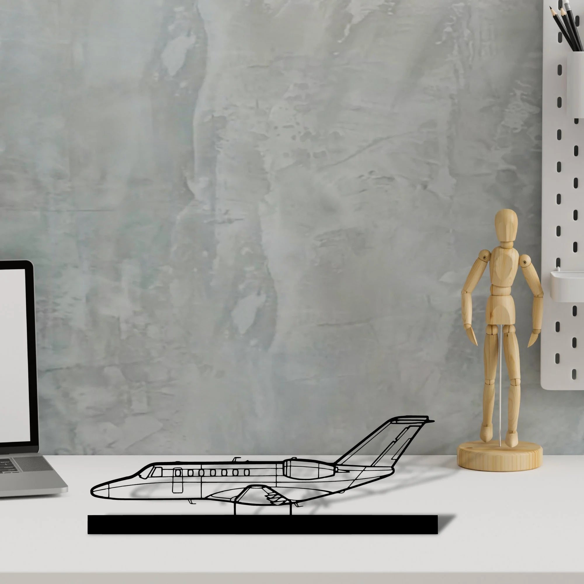 cj3-3 Silhouette Metal Art Stand - Tinvibe