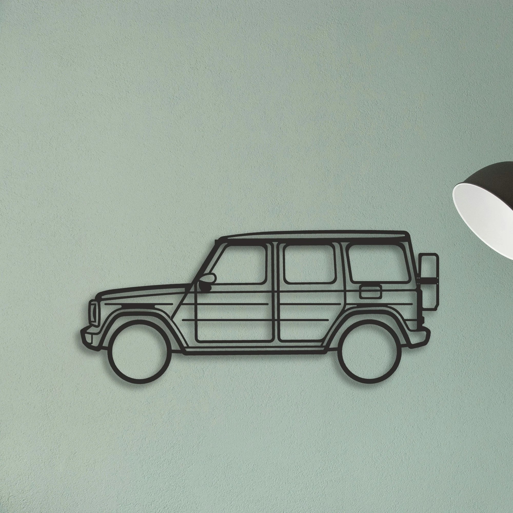 Class G Classic Silhouette Metal Wall Art - Tinvibe