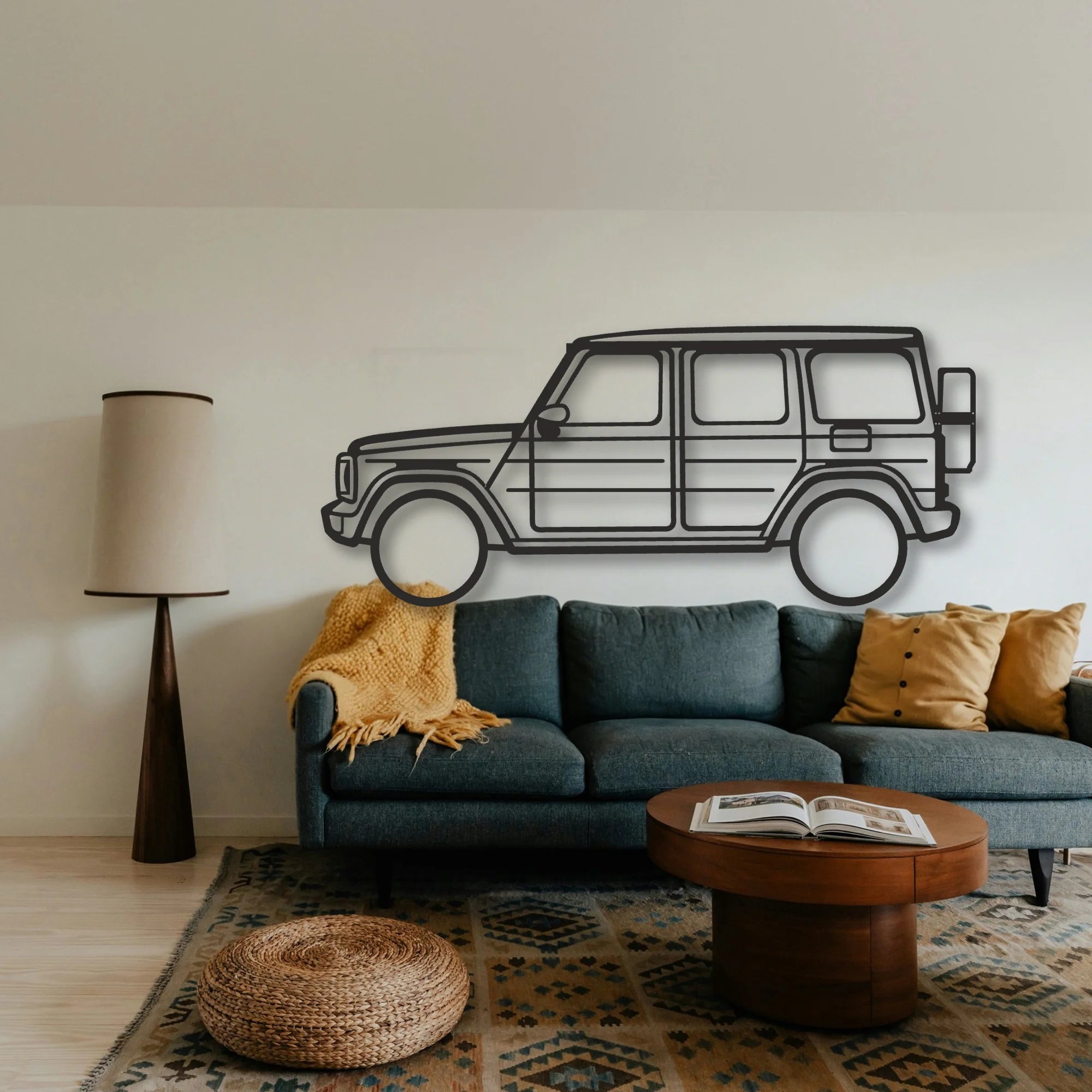Class G Classic Silhouette Metal Wall Art - Tinvibe