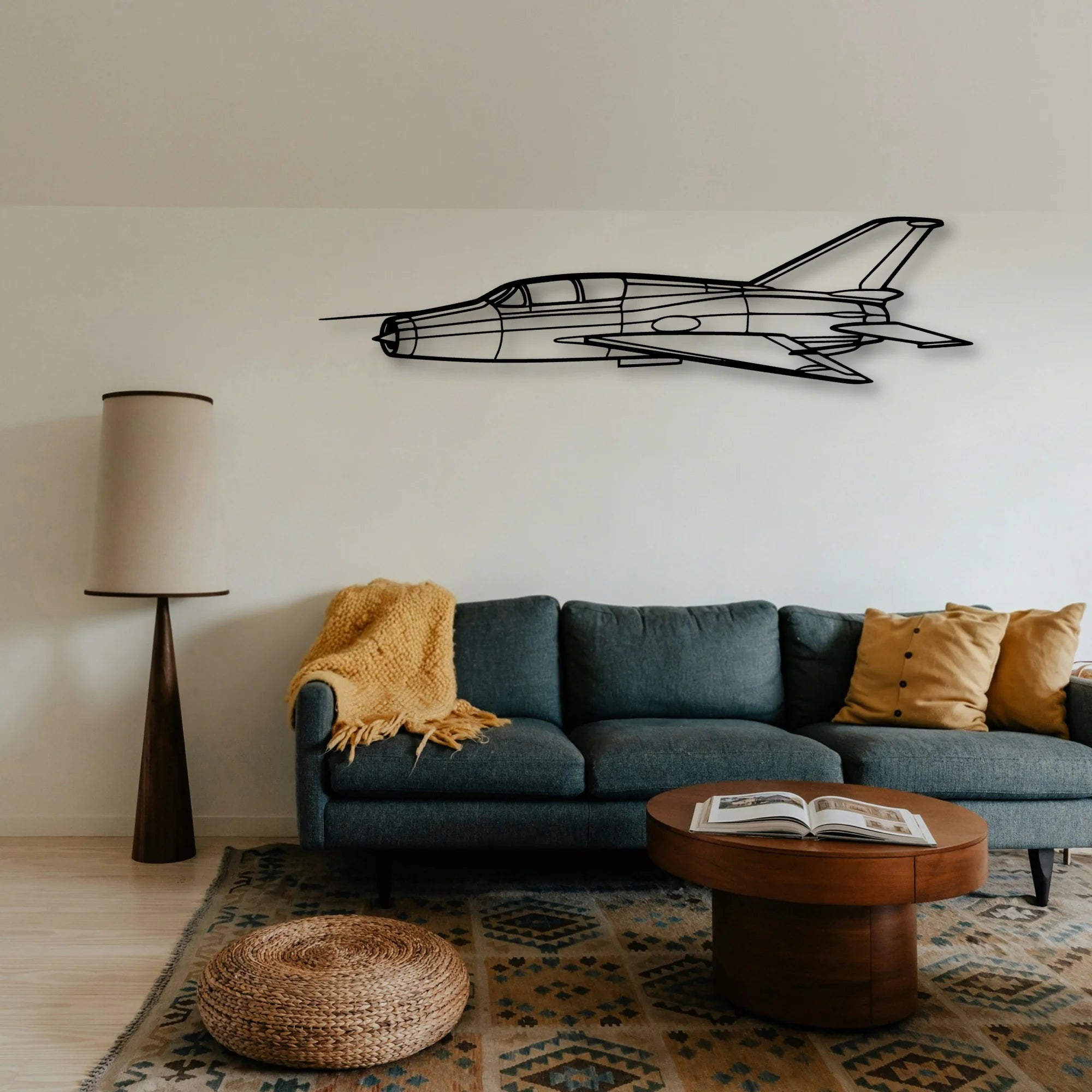Cp 107 Argus Classic Aircraft Silhouette Metal Wall Art - Tinvibe