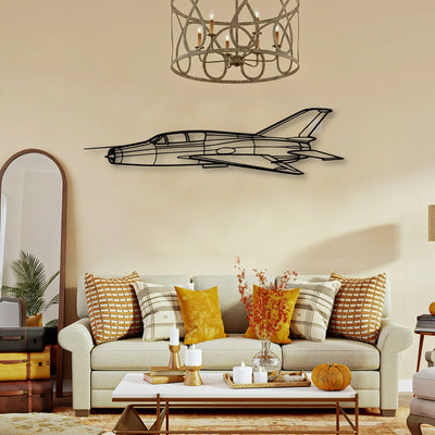 Cp 107 Argus Classic Aircraft Silhouette Metal Wall Art - Tinvibe