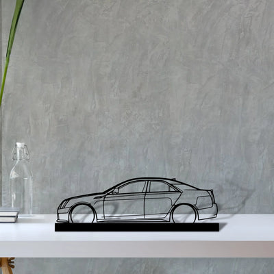 cv Silhouette Metal Art Stand - Tinvibe