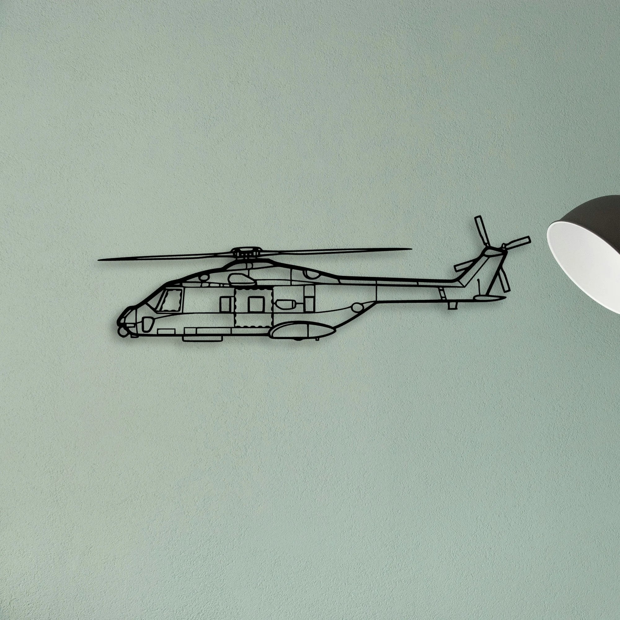DA20 Classic Aircraft Silhouette Metal Wall Art - Tinvibe