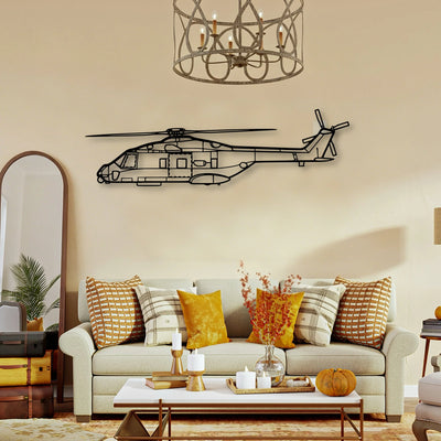 DA20 Classic Aircraft Silhouette Metal Wall Art - Tinvibe