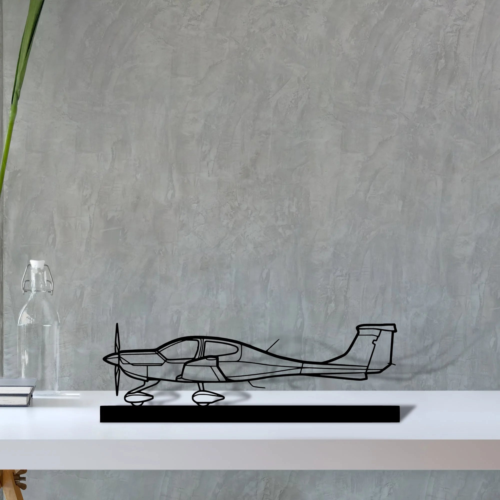 da40-2 Silhouette Metal Art Stand - Tinvibe