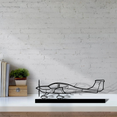 da40-2 Silhouette Metal Art Stand - Tinvibe