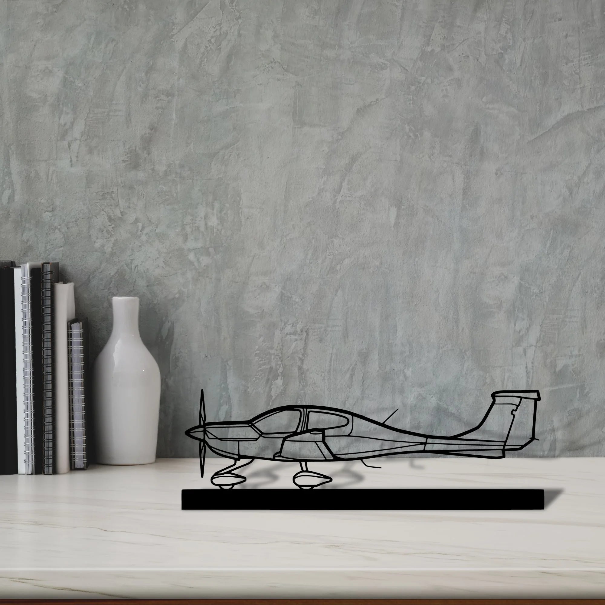da40-2 Silhouette Metal Art Stand - Tinvibe
