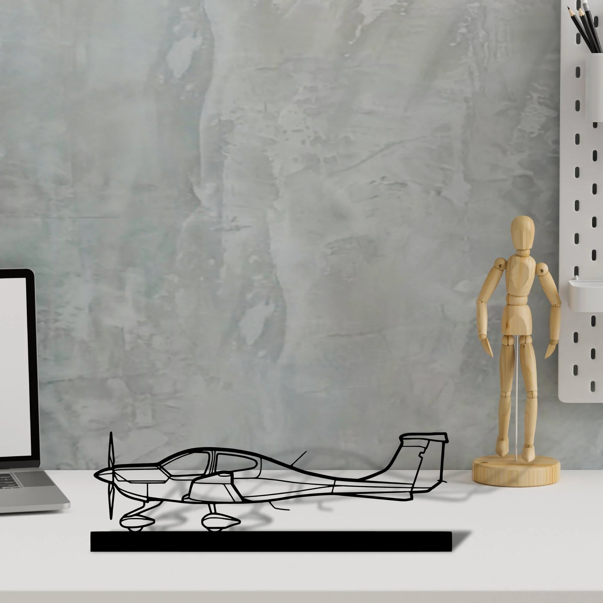 da40-2 Silhouette Metal Art Stand - Tinvibe