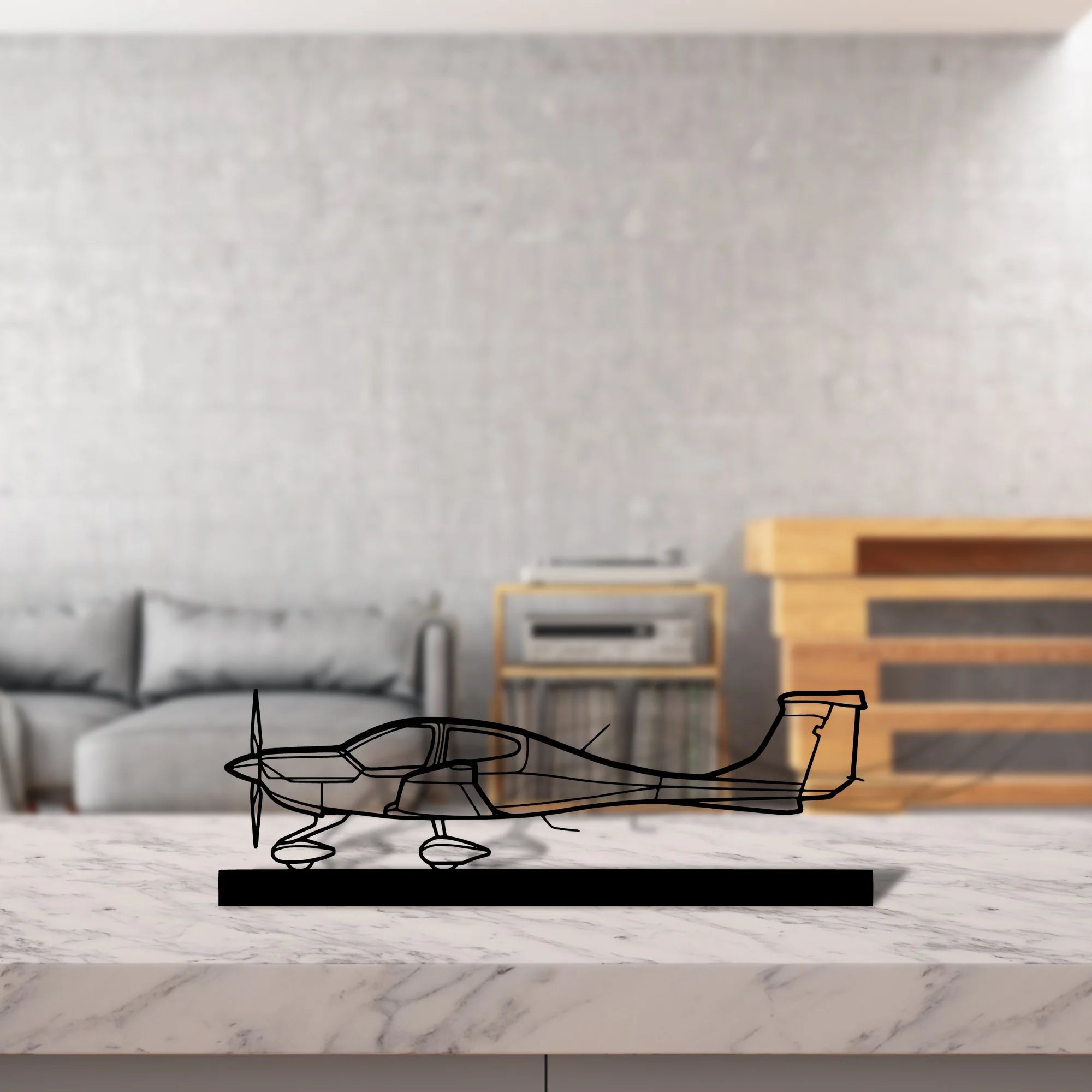 da40-2 Silhouette Metal Art Stand - Tinvibe