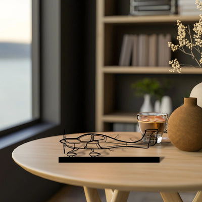 da40-2 Silhouette Metal Art Stand - Tinvibe