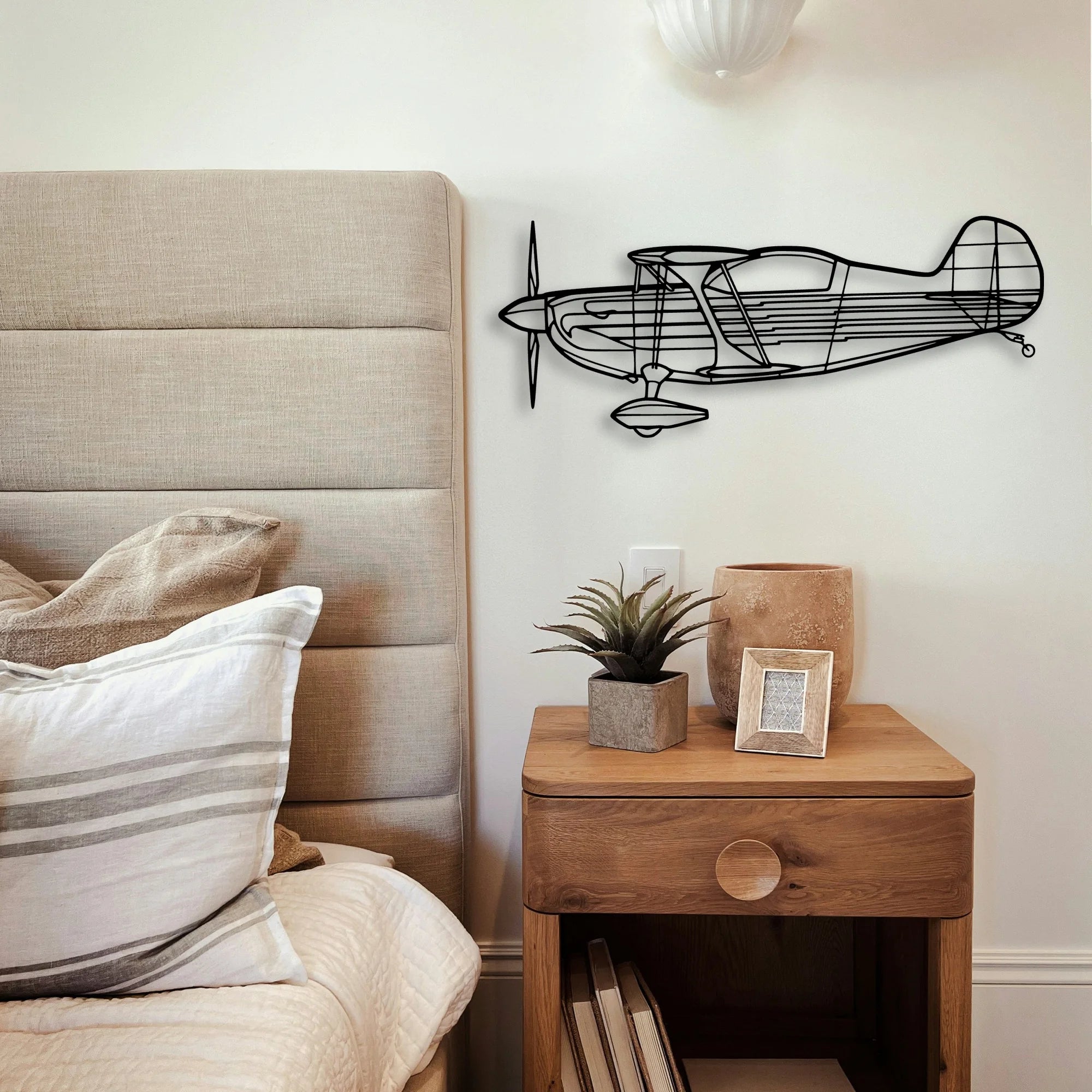 Dhc 6 Twin Otter Classic Aircraft Silhouette Metal Wall Art - Tinvibe