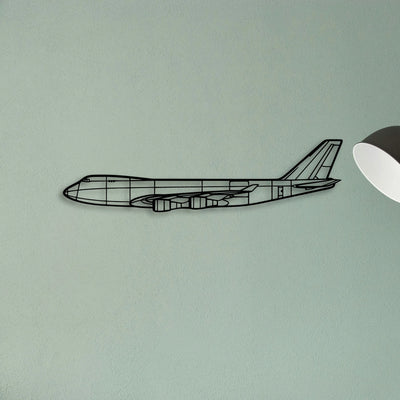 Douglas F 4D Classic Aircraft Silhouette Metal Wall Art - Tinvibe