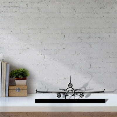 douglas-md-11-front-missiles Silhouette Metal Art Stand - Tinvibe