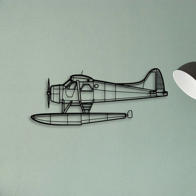 Douglas Md 11 Classic Aircraft Silhouette Metal Wall Art - Tinvibe