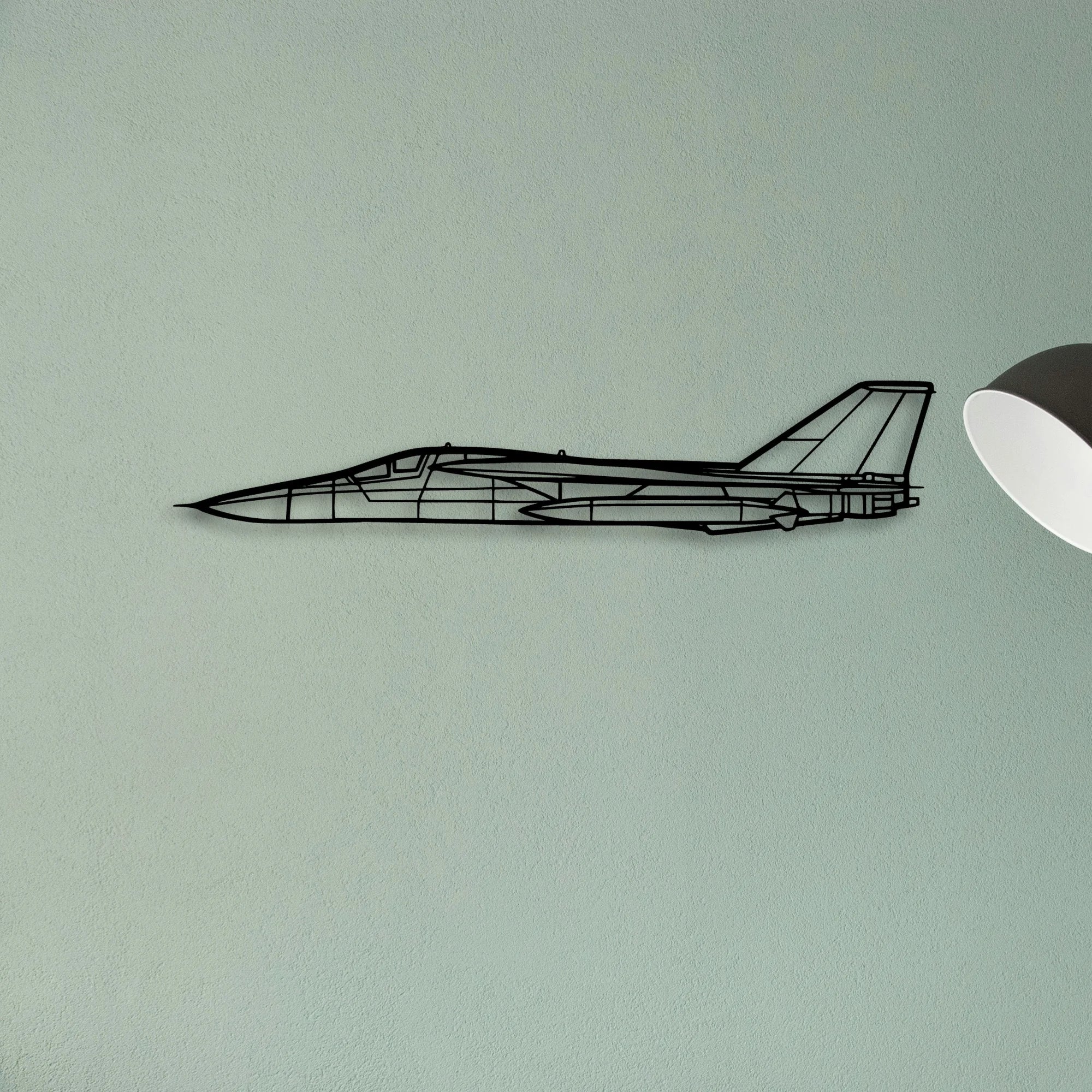 E 2D Hawkeye Classic Aircraft Silhouette Metal Wall Art - Tinvibe