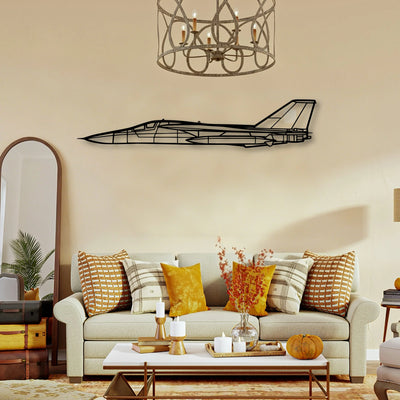 E 2D Hawkeye Classic Aircraft Silhouette Metal Wall Art - Tinvibe