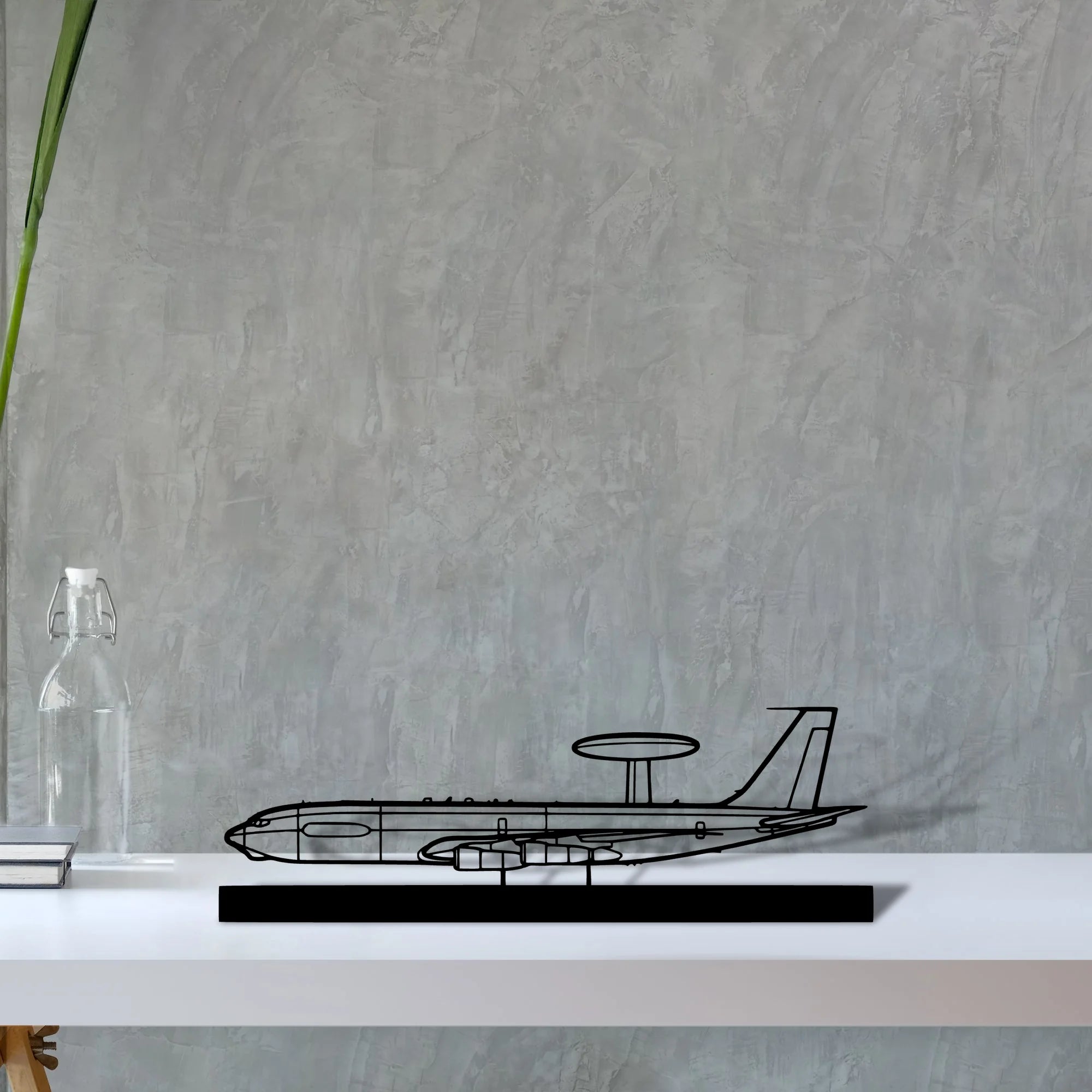 e-3c-sentry-3 Silhouette Metal Art Stand - Tinvibe