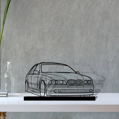 e39 Silhouette Metal Art Stand - Tinvibe