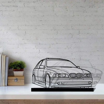 e39 Silhouette Metal Art Stand - Tinvibe