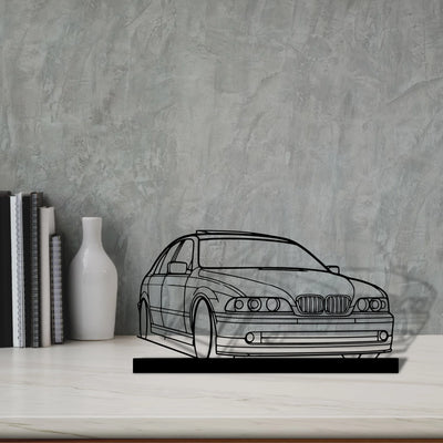 e39 Silhouette Metal Art Stand - Tinvibe
