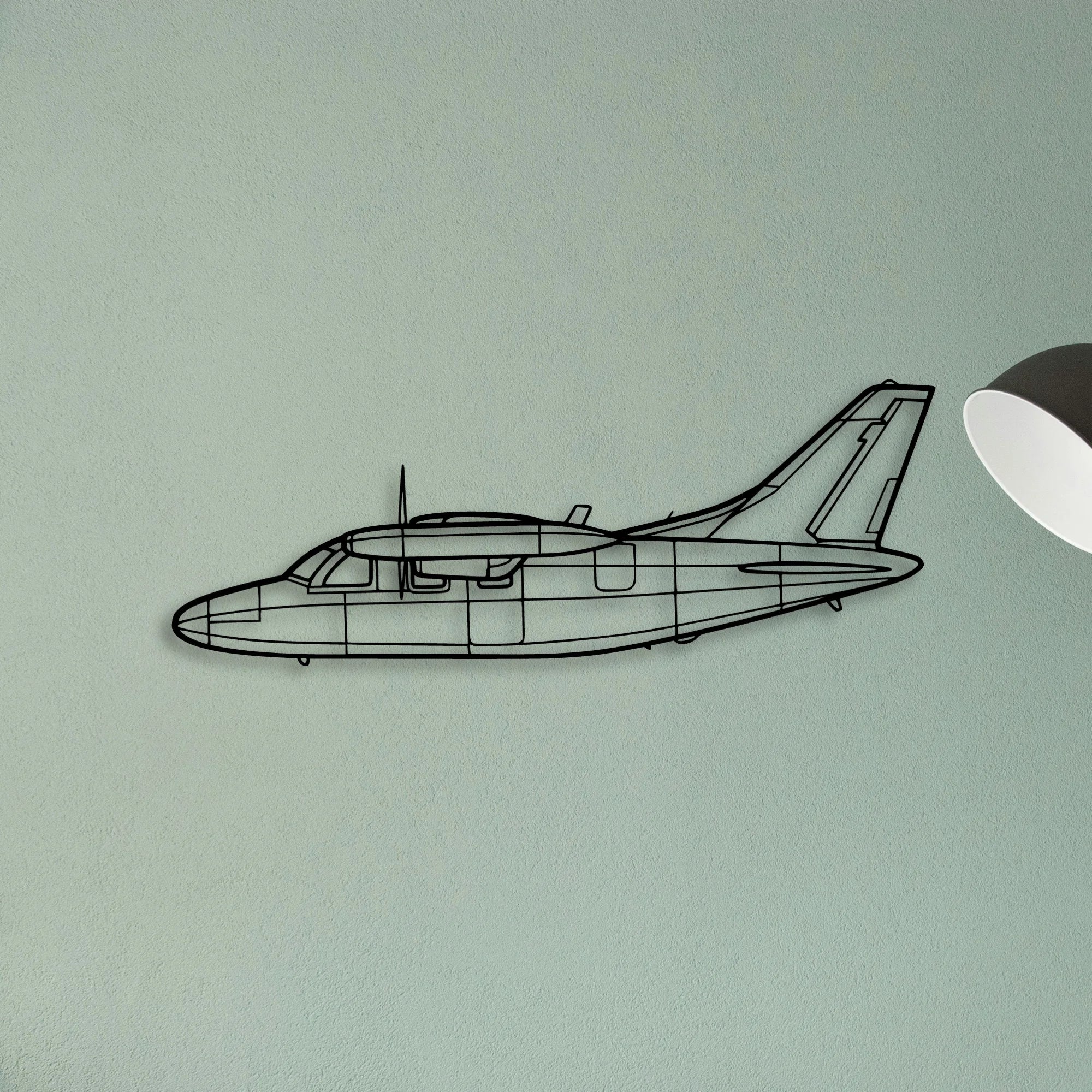 Ea 18G Classic Aircraft Silhouette Metal Wall Art - Tinvibe