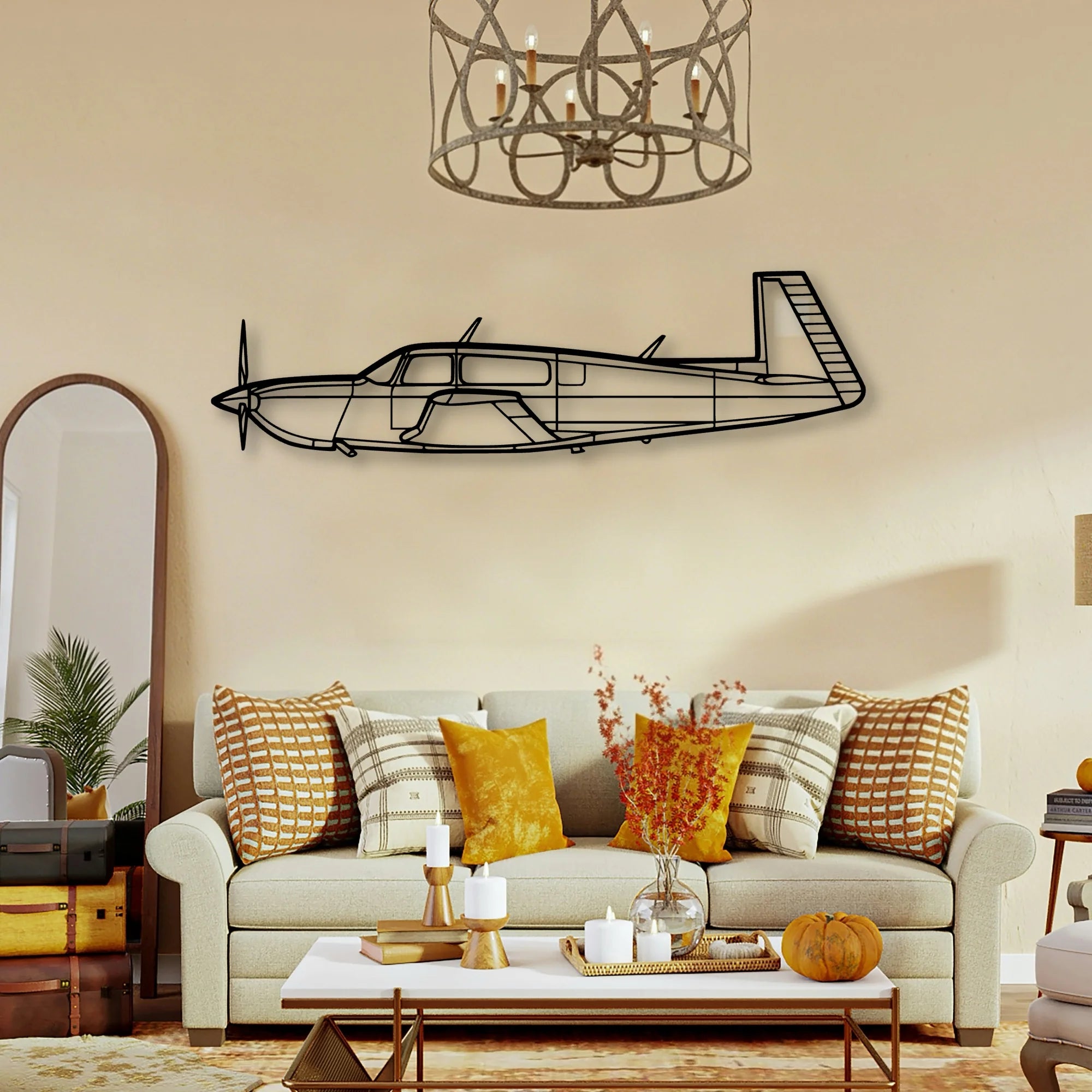Ea 6B Prowler Classic Aircraft Silhouette Metal Wall Art - Tinvibe