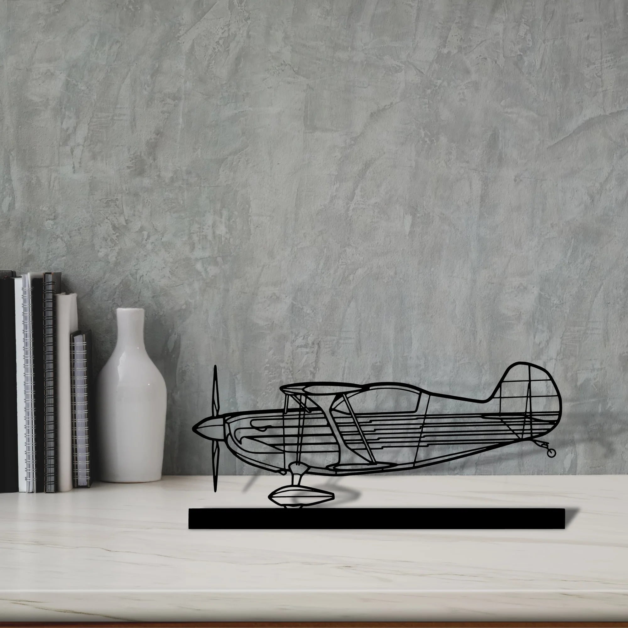 eagle-ii-2 Silhouette Metal Art Stand - Tinvibe