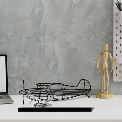 eagle-ii-2 Silhouette Metal Art Stand - Tinvibe