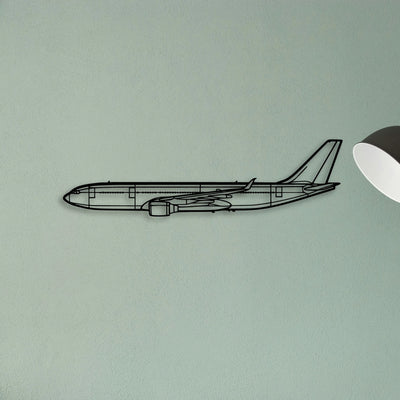 Emj 175 Classic Aircraft Silhouette Metal Wall Art - Tinvibe