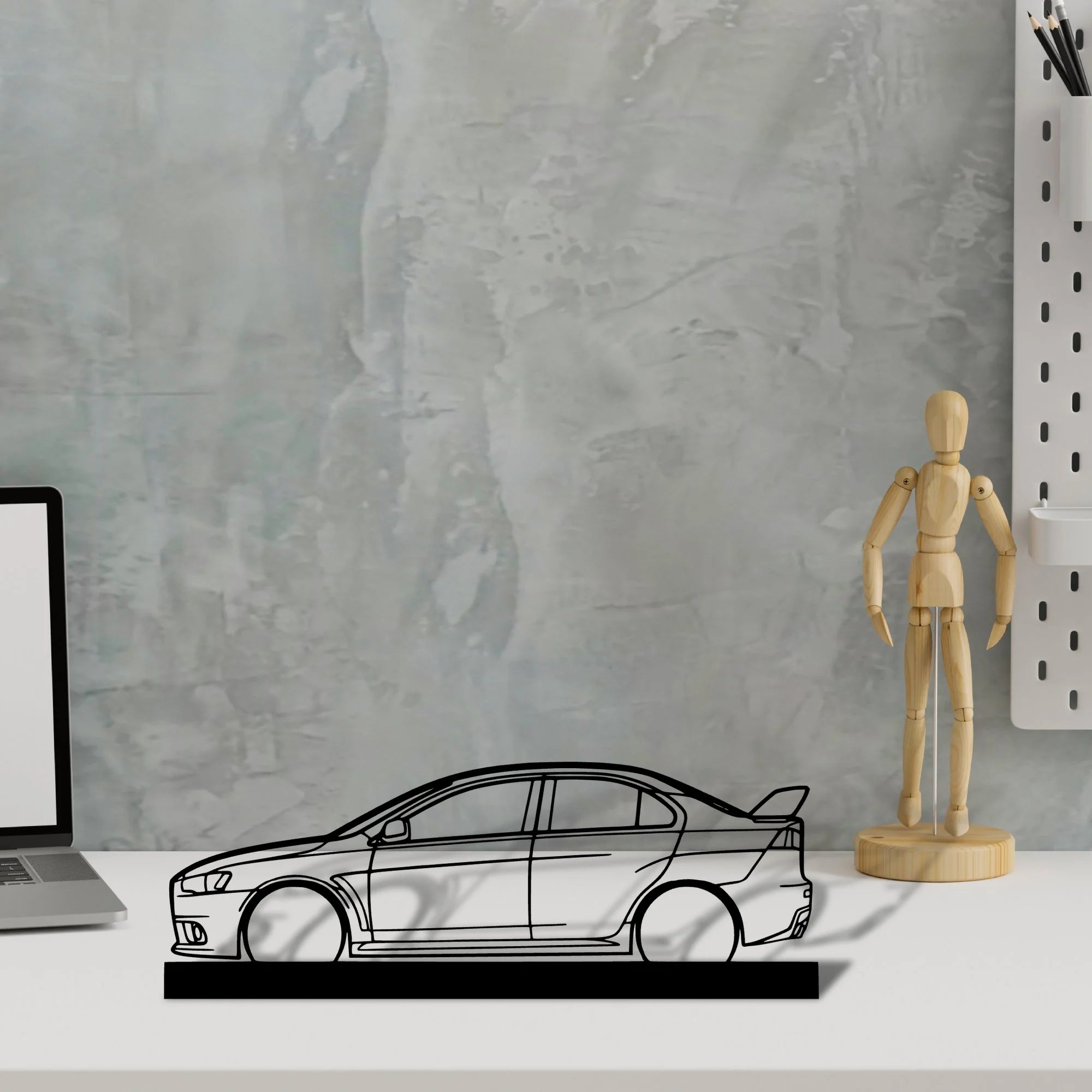 evo-x Silhouette Metal Art Stand - Tinvibe